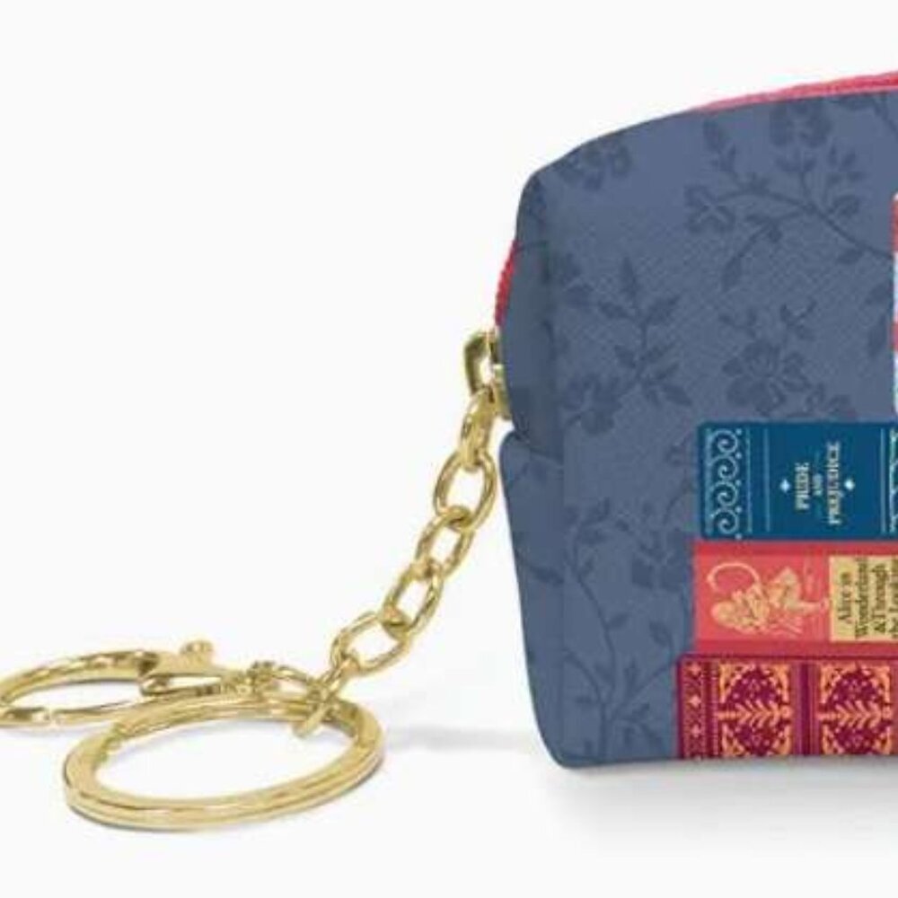 Bookish Key Chain Pouch - Picture 2 of 4